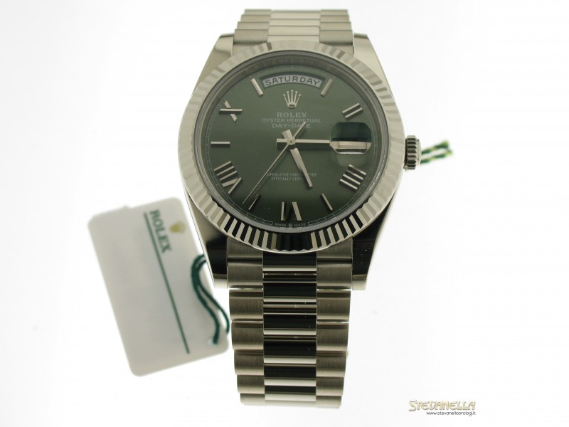 Day date hot sale quadrante verde